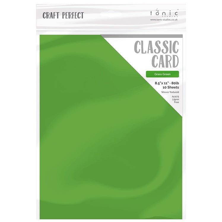 Craft Perfect 8.5x11 Weave Textured Classic Cardstock Pack