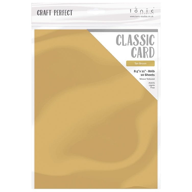 Craft Perfect 8.5x11 Weave Textured Classic Cardstock Pack