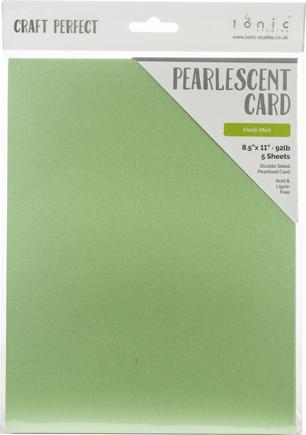 Craft Perfect 8.5x11 Pearlescent Cardstock Pack