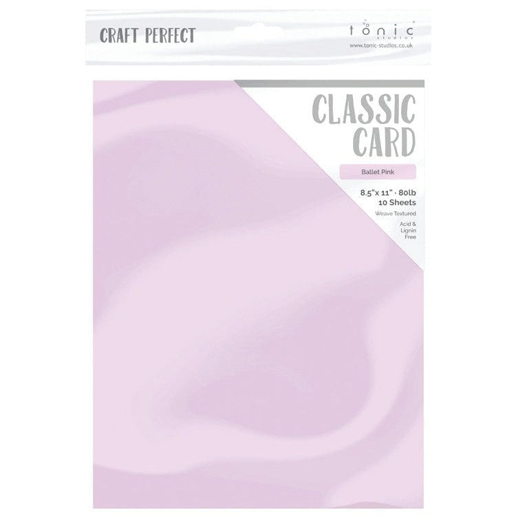 Craft Perfect 8.5x11 Weave Textured Classic Cardstock Pack