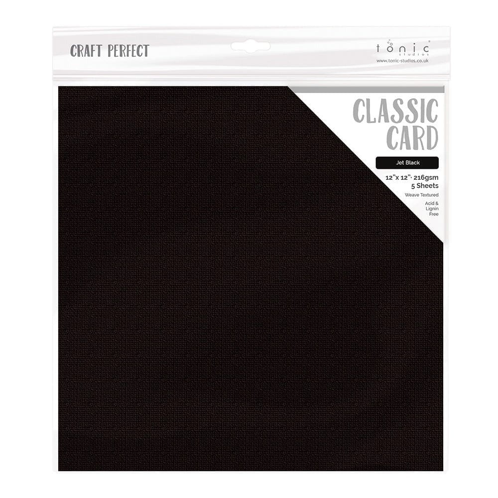 Craft Perfect 12x12 Weave Textured Classic Cardstock Pack