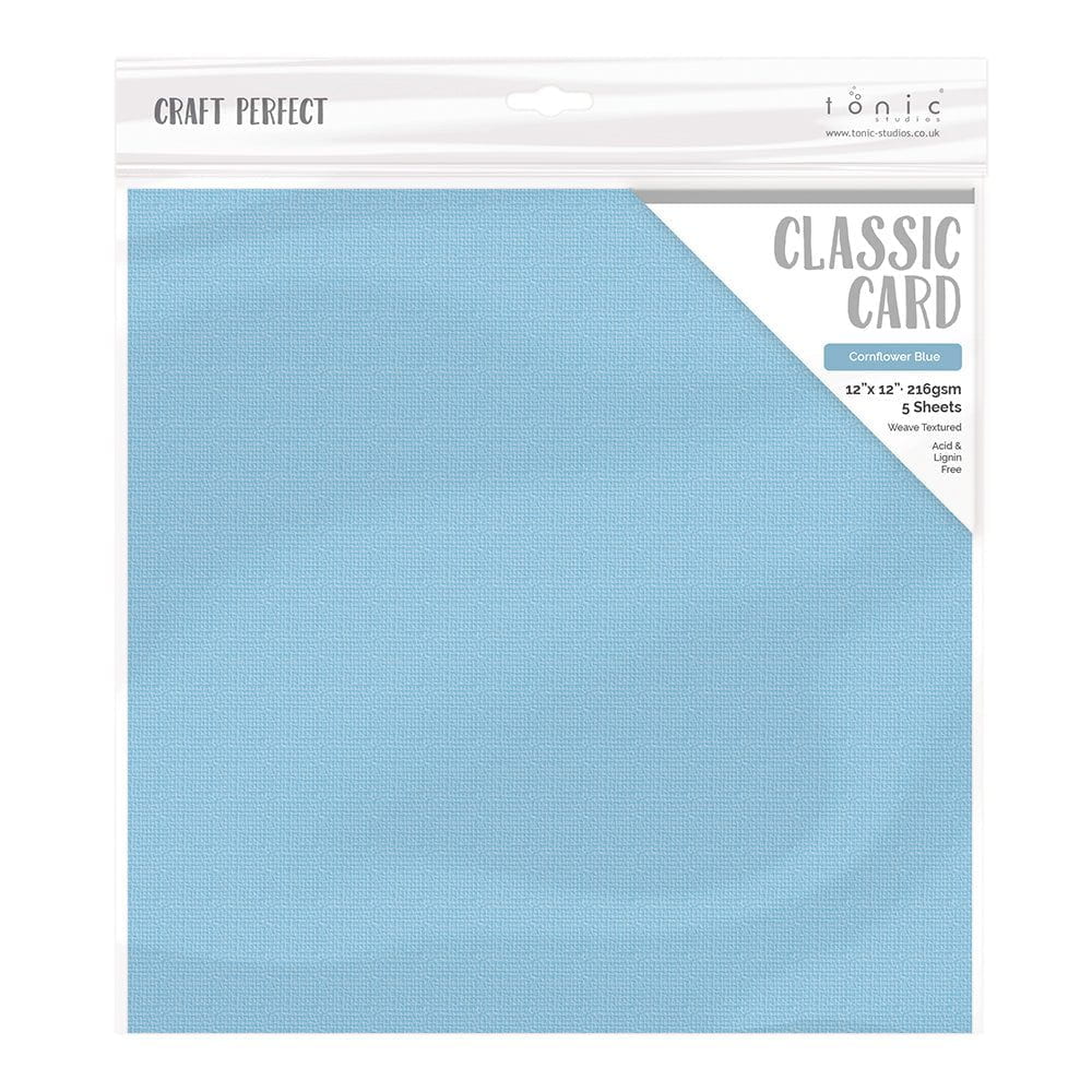 Craft Perfect 12x12 Weave Textured Classic Cardstock Pack