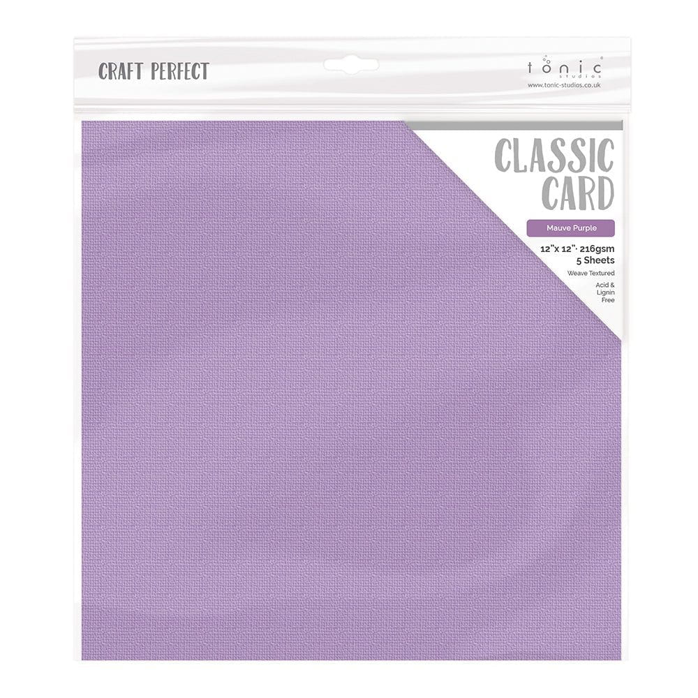 Craft Perfect 12x12 Weave Textured Classic Cardstock Pack