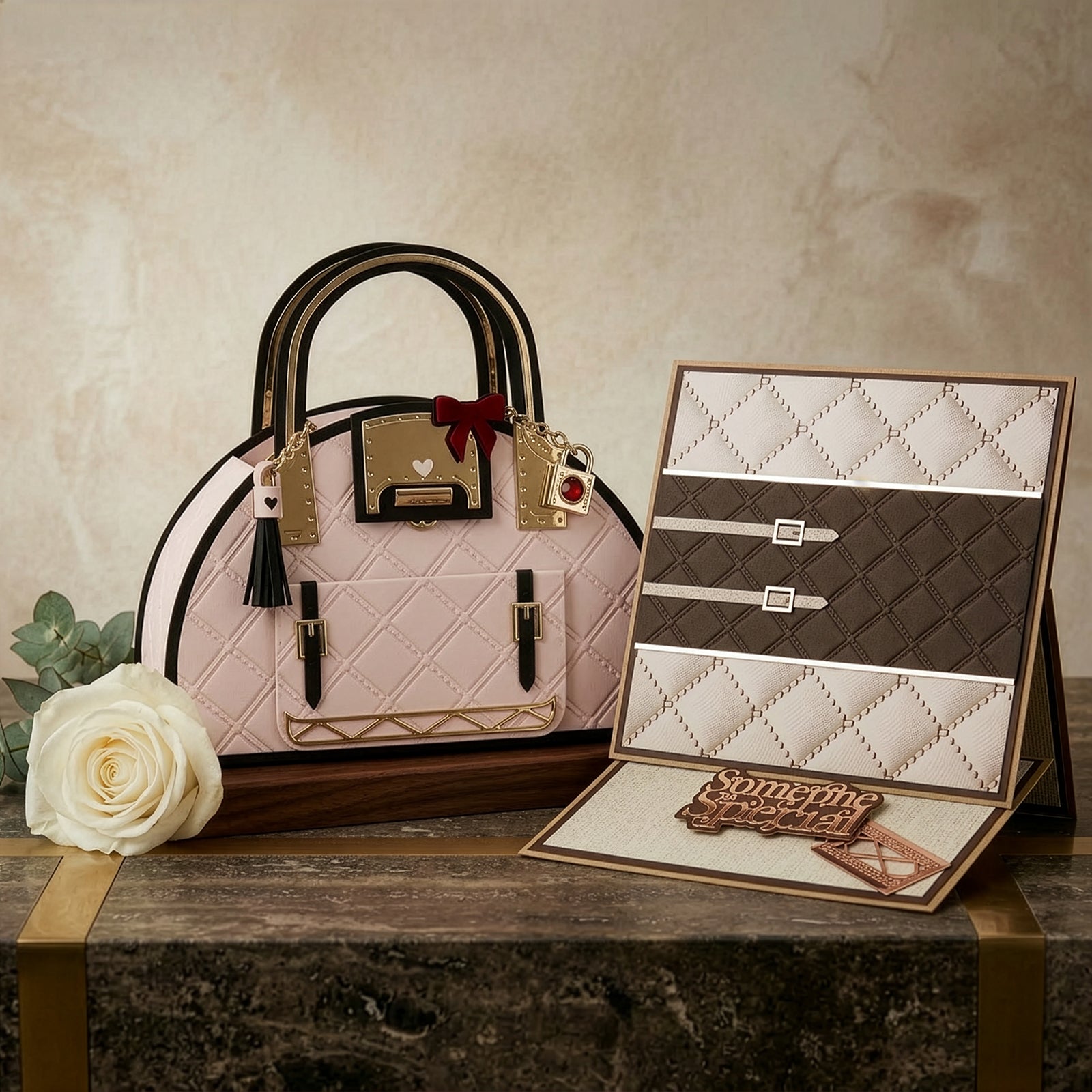 Fabulous Fabrics Designer Bag Die Set