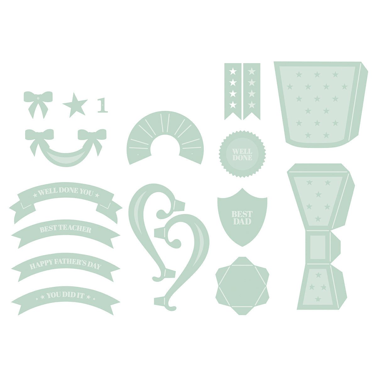 Treasured Trophies Champion’s Cup Die Set