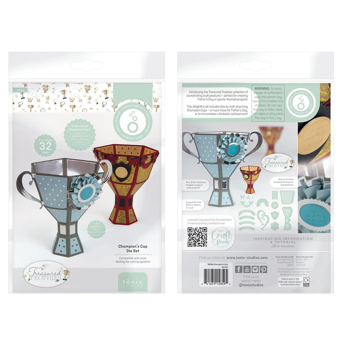 Treasured Trophies Champion’s Cup Die Set