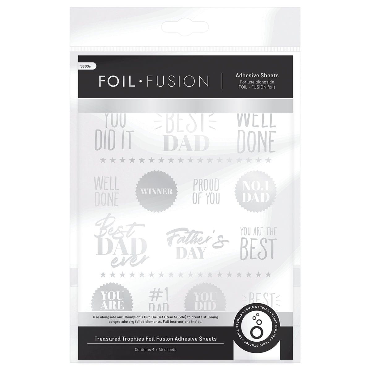 Foil Fusion Treasured Trophies Adhesive Sheets