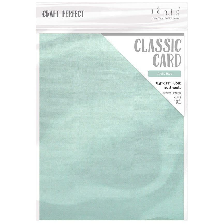 Craft Perfect 8.5x11 Weave Textured Classic Cardstock Pack