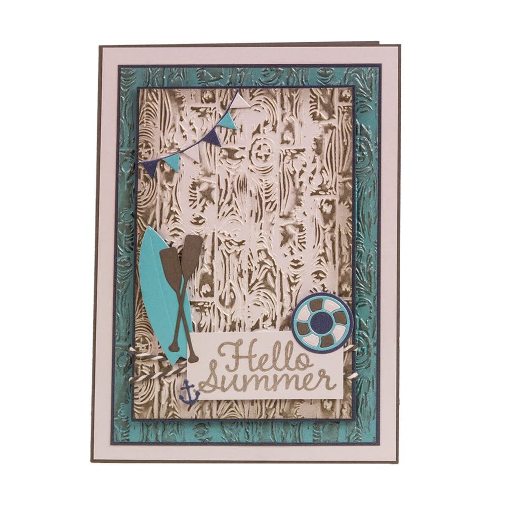 Beached Planks 3D Embossing Folder