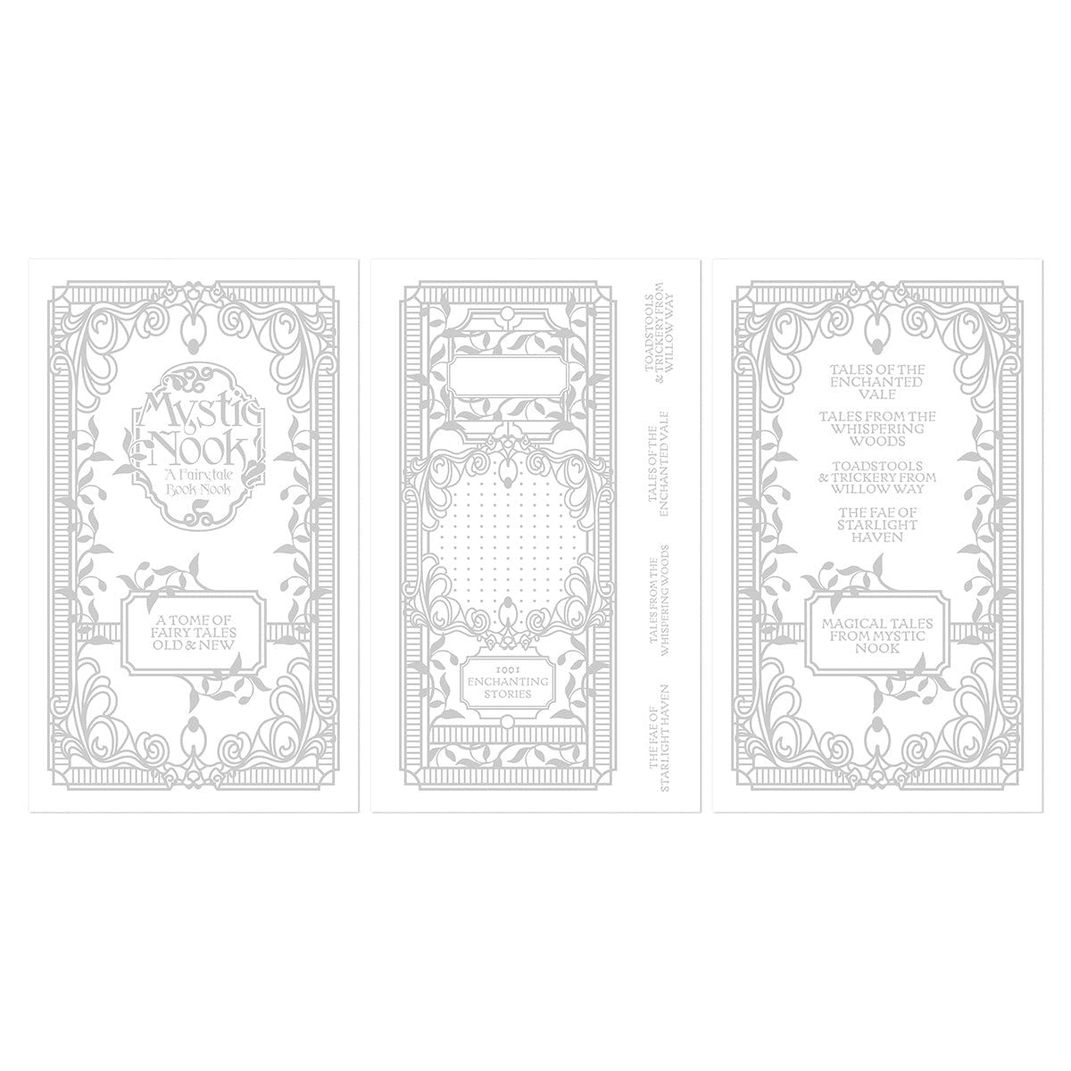 Mystic Nook - A Fairytale Book Nook Set