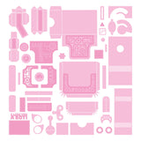 Load image into Gallery viewer, Retro Robot Gift Box Die Set