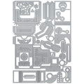 Retro Robot Gift Box Die Set