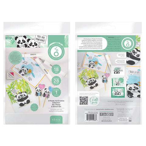 A Panda-ful Creative Collection - Die, Stamp & Stencil Set
