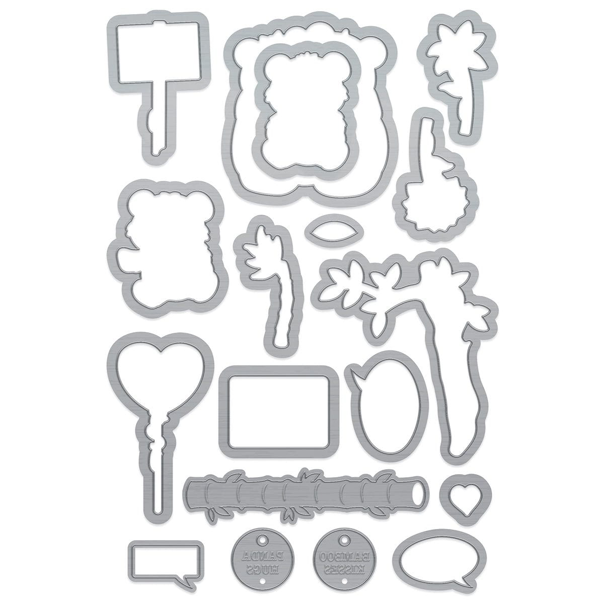 A Panda-ful Creative Collection - Die, Stamp & Stencil Set