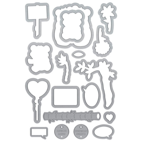 A Panda-ful Creative Collection - Die, Stamp & Stencil Set