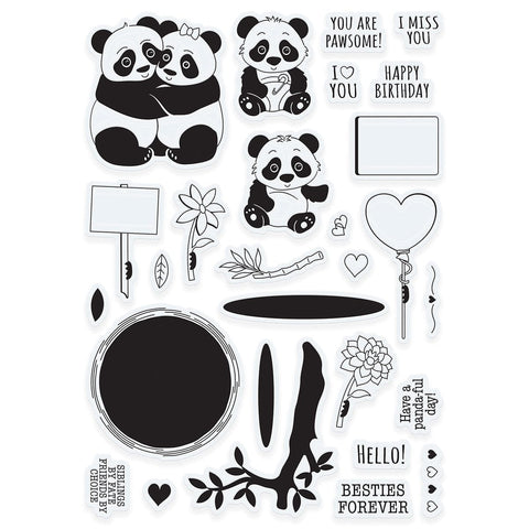 A Panda-ful Creative Collection - Die, Stamp & Stencil Set