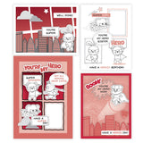 Load image into Gallery viewer, A Super Heroic Creative Collection - Die, Stamp &amp; Stencil Set