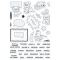 A Super Heroic Creative Collection - Die, Stamp & Stencil Set