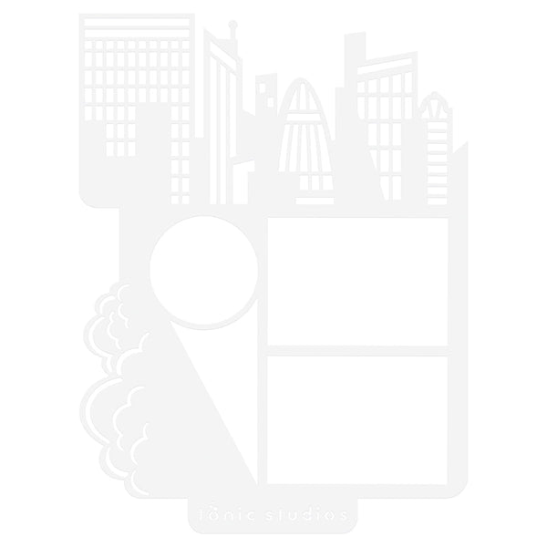 A Super Heroic Creative Collection - Die, Stamp & Stencil Set