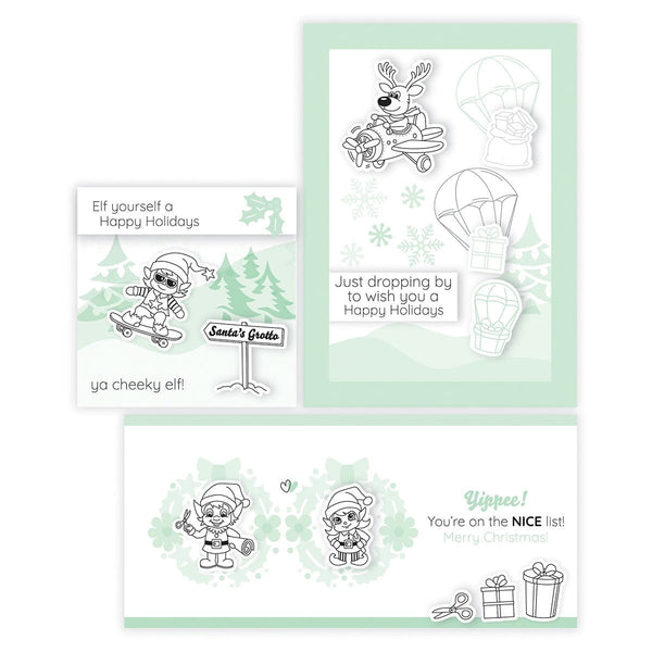 A Very Elfy Creative Collection - Die, Stamp & Stencil Set