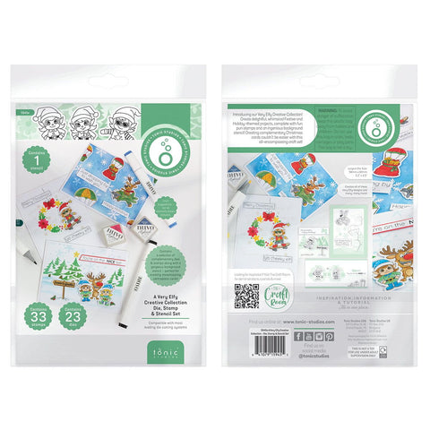 A Very Elfy Creative Collection - Die, Stamp & Stencil Set