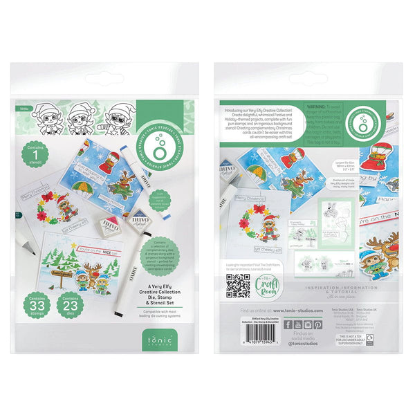 A Very Elfy Creative Collection - Die, Stamp & Stencil Set