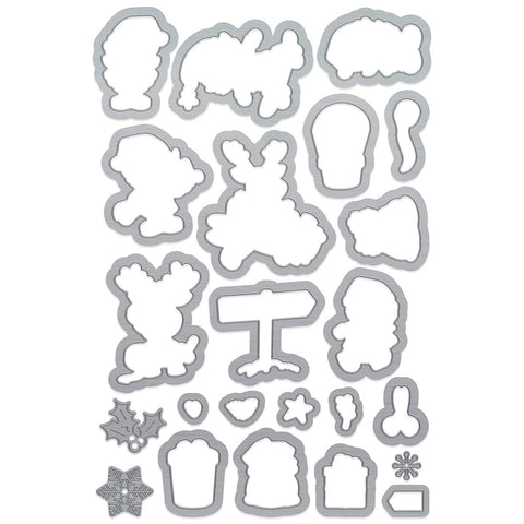 A Very Elfy Creative Collection - Die, Stamp & Stencil Set