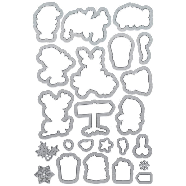 A Very Elfy Creative Collection - Die, Stamp & Stencil Set