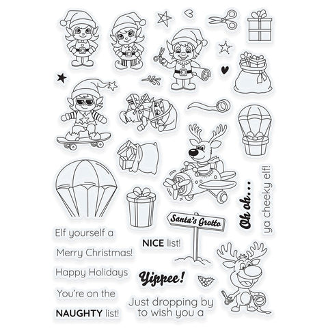 A Very Elfy Creative Collection - Die, Stamp & Stencil Set