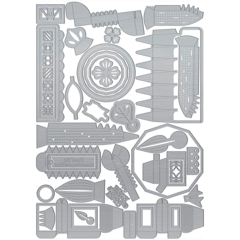 Supreme Succulents Die and Patterned Pad Collection