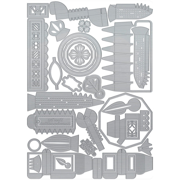 Supreme Succulents Die and Patterned Pad Collection