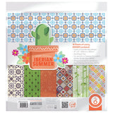 Load image into Gallery viewer, Cyber Week - Supreme Succulents Iberian Summer 12" x 12" Patterned Paper Pad