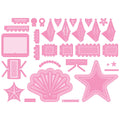 Seashell and Starfish 3 in 1 Die Set