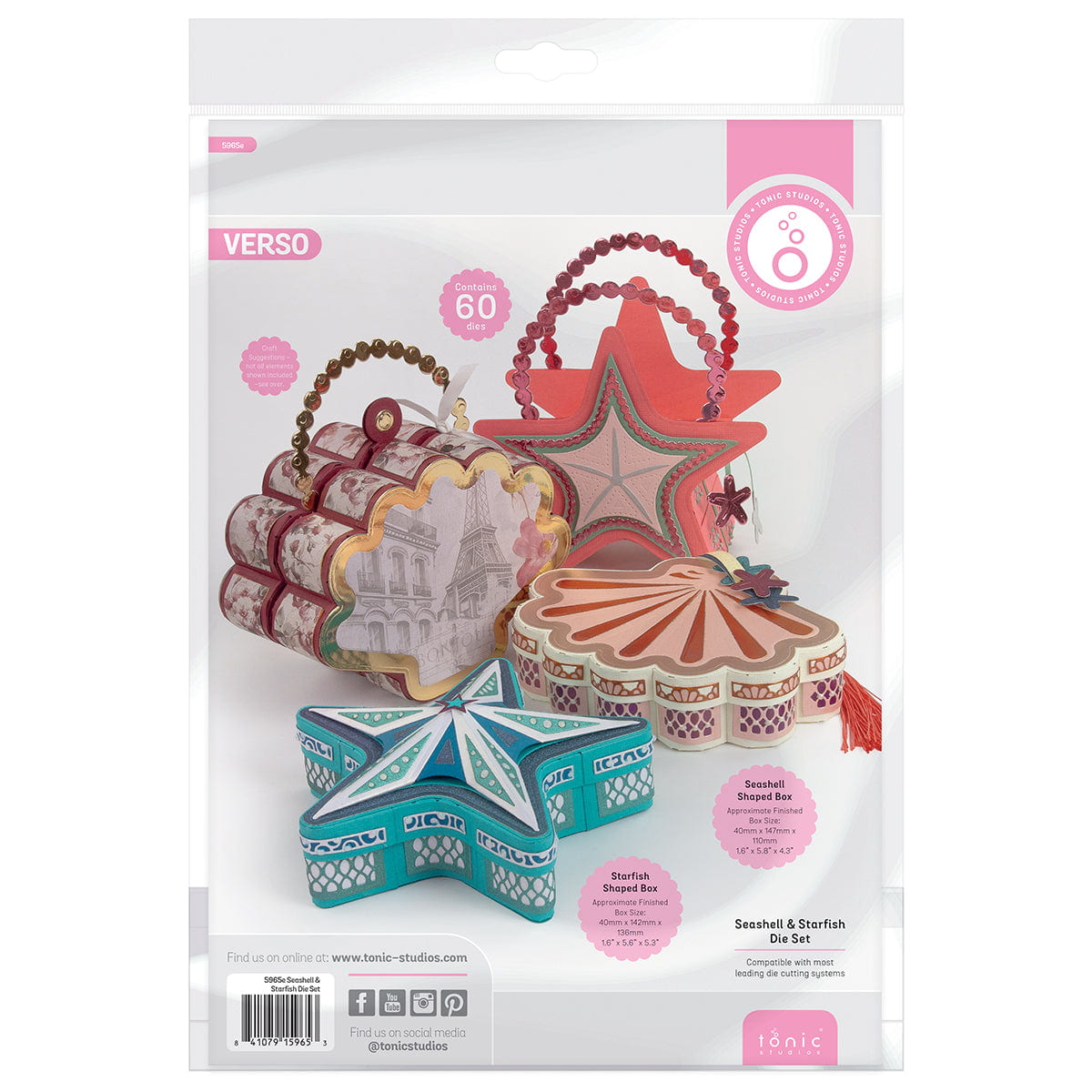 Seashell and Starfish 3 in 1 Die Set