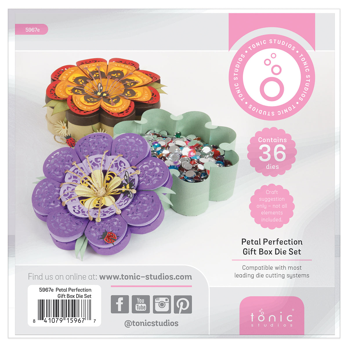 Petal Perfection Die Set & Adhesive Sheets Bundle