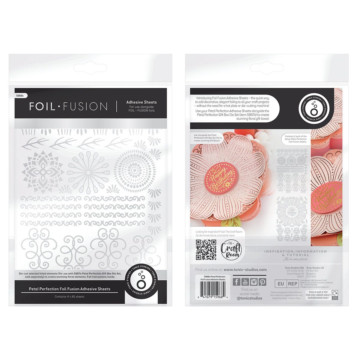 Petal Perfection Die Set & Adhesive Sheets Bundle