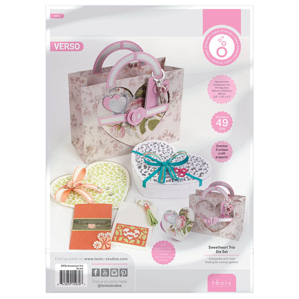 Sweetheart Trio Die Set - Showcase Die Set
