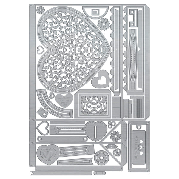 Sweetheart Trio Die Set - Showcase Die Set