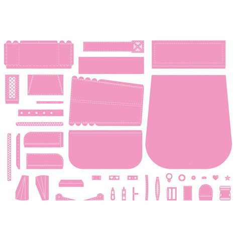 Radiant Rucksack Die and Patterned Pad Collection