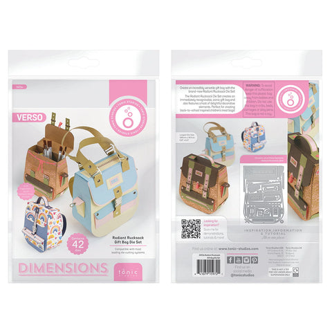 Radiant Rucksack Die and Patterned Pad Collection