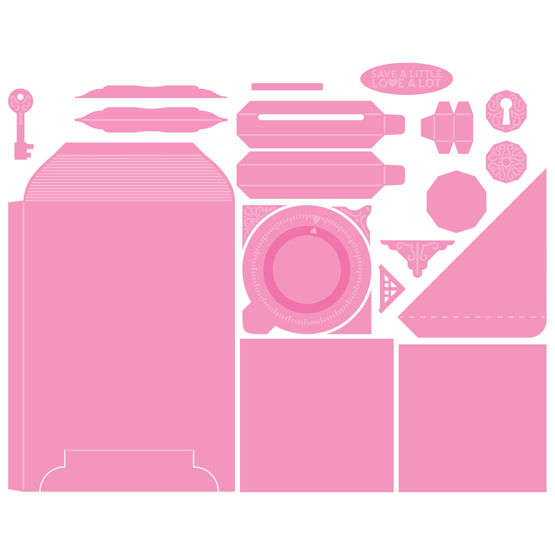 COMING SOON - Secrets and Keepsakes Deposit Box - Create & Make Die Set
