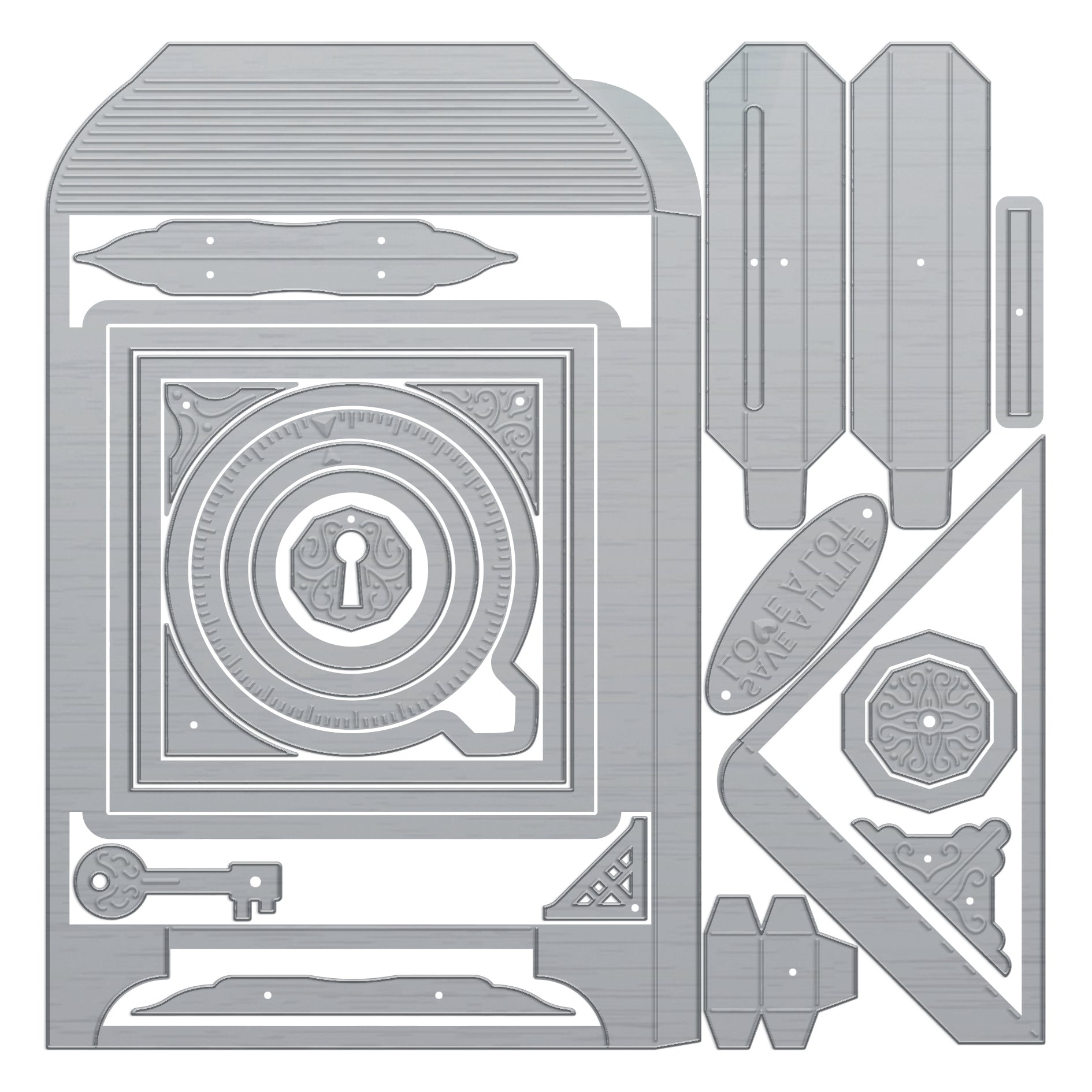 COMING SOON - Secrets and Keepsakes Deposit Box - Create & Make Die Set