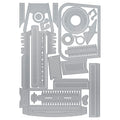 Retro Radio Showcase Die Set