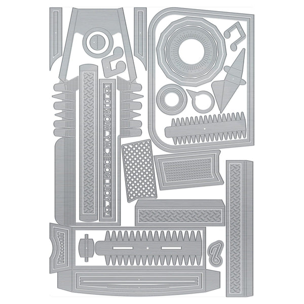 Retro Radio Showcase Die Set