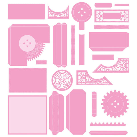 Retro Cash Register - Showcase Die Set