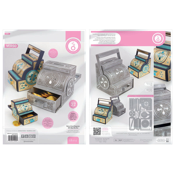 Retro Cash Register - Showcase Die Set
