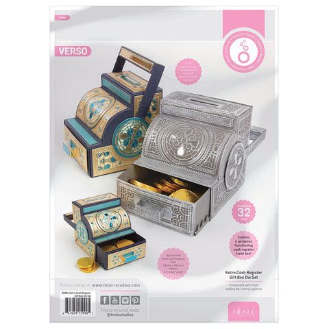 Retro Cash Register - Showcase Die Set