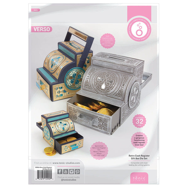 Retro Cash Register - Showcase Die Set