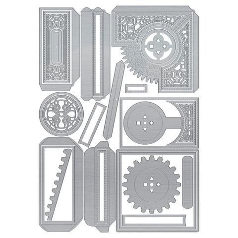 Retro Cash Register - Showcase Die Set