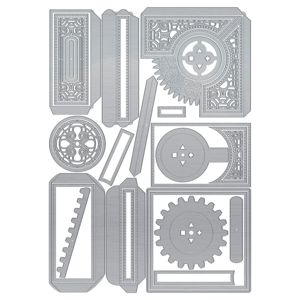 Retro Cash Register - Showcase Die Set